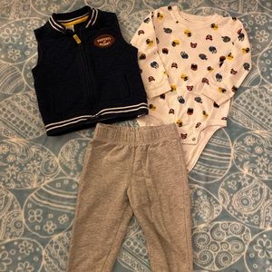 Football 3 piece outfit